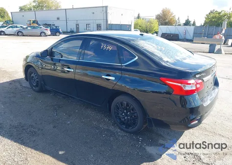 2016 Nissan Sentra Sv z USA, uszkodzony, nr VIN 3N1AB7AP7GY262684